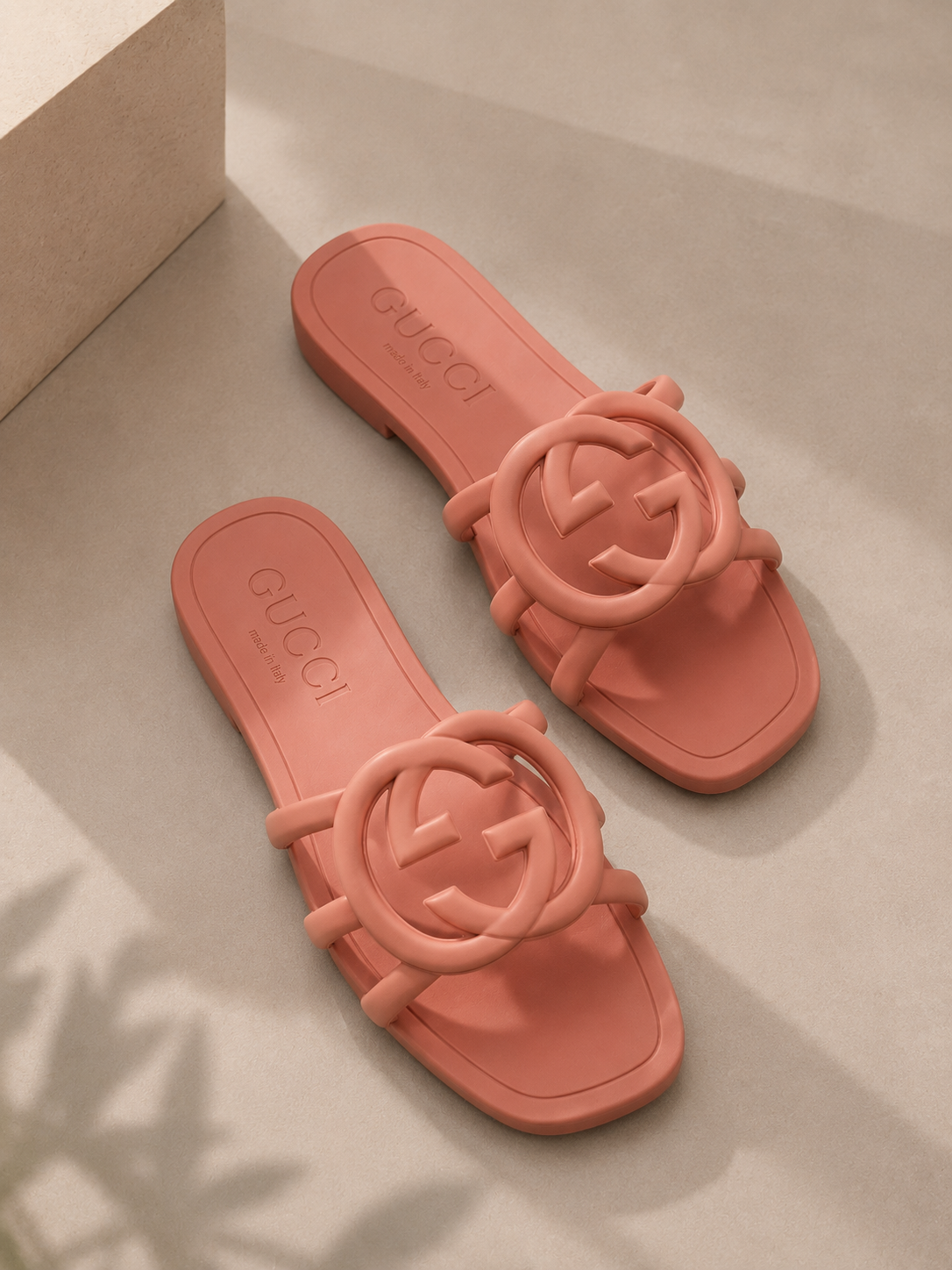 GC INTERLOCKING SLIDES-LIGHT PINK